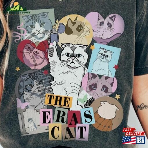 Cute The Eras Cat Shirt Karma Is A Classic Hoodie