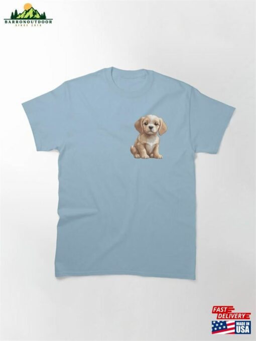 Cute Warm Puppy Dog Classic T-Shirt Hoodie