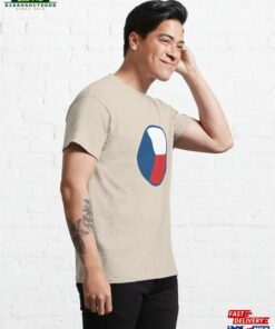 Czech Republic Roundel Classic T Shirt 4
