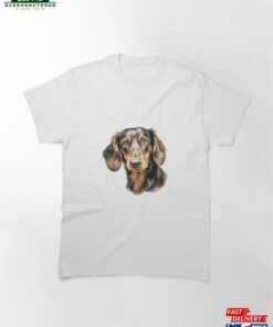 Dachshund Portrait Classic T-Shirt Sweatshirt 1 Dachshund Portrait Classic T Shirt Sweatshirt 2