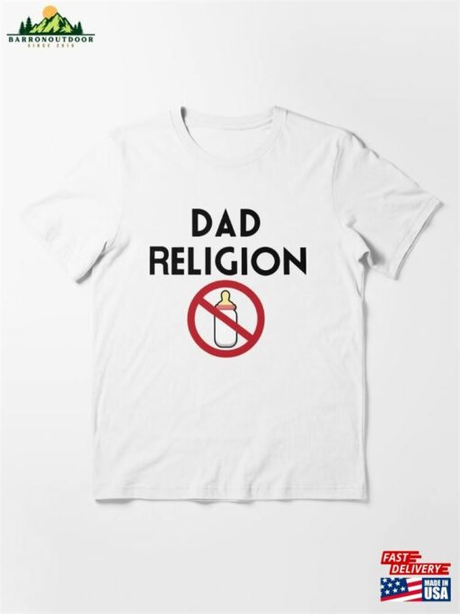 Dad Religion Shirt Punk Rock Band T-Shirt N Roll Lover Tee Classic