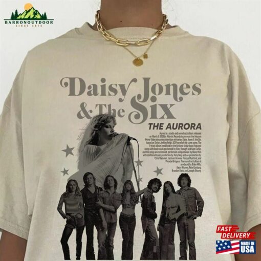 Daisy Jones And The Six Aurora Vintage T-Shirt Concert Shirt Band Hoodie