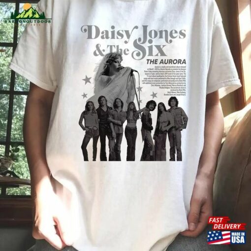 Daisy Jones And The Six Aurora Vintage T-Shirt Concert Shirt Band Hoodie