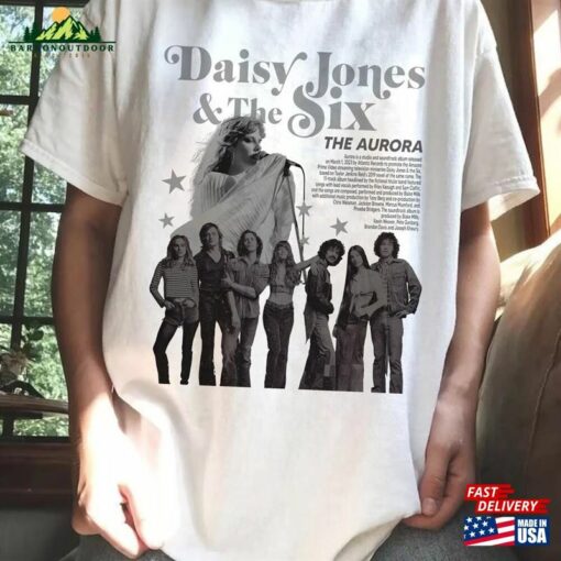 Daisy Jones And The Six Aurora Vintage T-Shirt Concert Shirt Band Hoodie