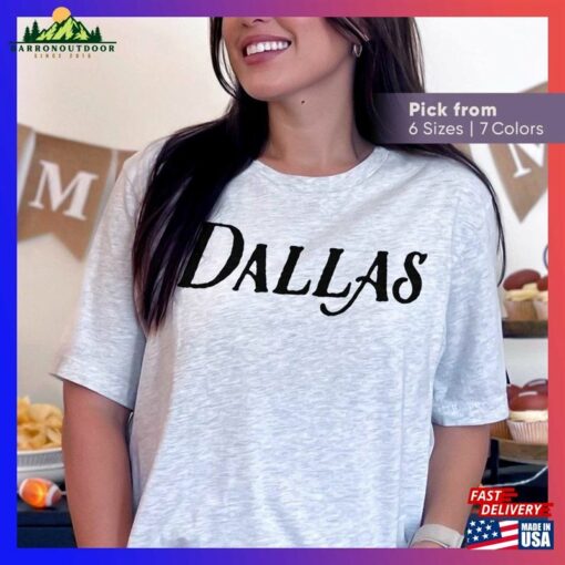 Dallas City Name Shirt Classic Unisex