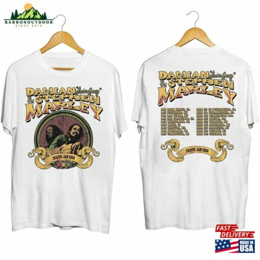 Damian + Stephen Marley Traffic Jam Tour 2024 Shirt Fan Concert T-Shirt Unisex