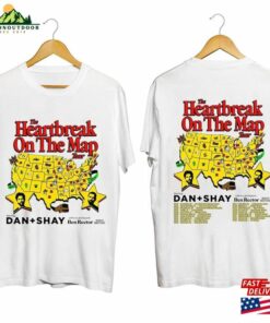 Dan And Shay Tour Heartbreak On The Map 2024 Shirt Band Sweatshirt Concert Hoodie Unisex 4