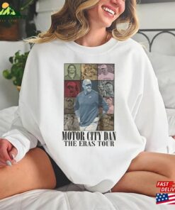 Dan Campbell T Shirt Motor City The Eras Tour Sweatshirt Unisex 4