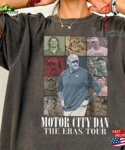 Dan Campbell The Eras Tour T-Shirt And Sweatshirt Vintage 90S Bootleg Design Graphic Tee Gift Hoodie