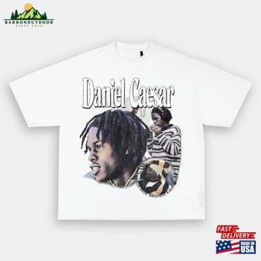 Daniel Caesar Superpowers World Tour 2023 Tshirt Shirt Vintage 90S Bootleg Design T-Shirt Unisex