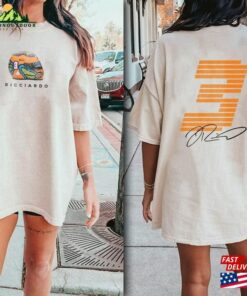 Daniel Ricciardo T-Shirt Dr3 Helmet Shirt Hoodie Classic