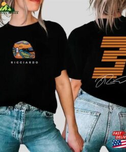 Daniel Ricciardo T-Shirt Dr3 Helmet Shirt Hoodie Classic