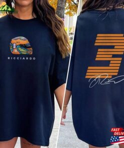 Daniel Ricciardo T Shirt Dr3 Helmet Shirt Hoodie Classic 3