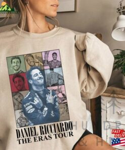 Daniel Ricciardo The Eras Tour Shirt Vintage F1 Driver T Shirt Hoodie Classic 1