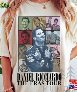 Daniel Ricciardo The Eras Tour Shirt Vintage F1 Driver T Shirt Hoodie Classic 2