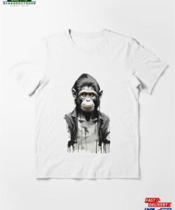 Dark Monkeyl Fluid Ink Style Animals Series Essential T-Shirt Hoodie Unisex 1 Dark Monkeyl Fluid Ink Style Animals Series Essential T Shirt Hoodie Unisex 2