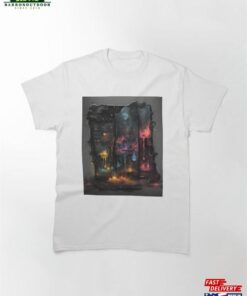 Dark Themed Water Color Ui Classic T-Shirt