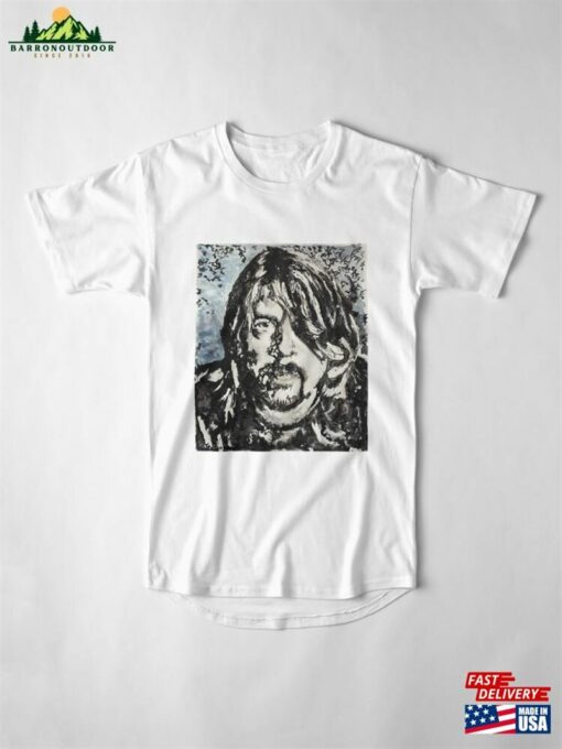 Dave Grohl Nirvana And The Foo Fighters Long T-Shirt Unisex