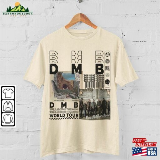 Dave Matthews Band Music Shirt V1 Y2k Merch Vintage Dmb 2023 North American Tour Album Walk Around The Moon L2504m Unisex Sweatshirt