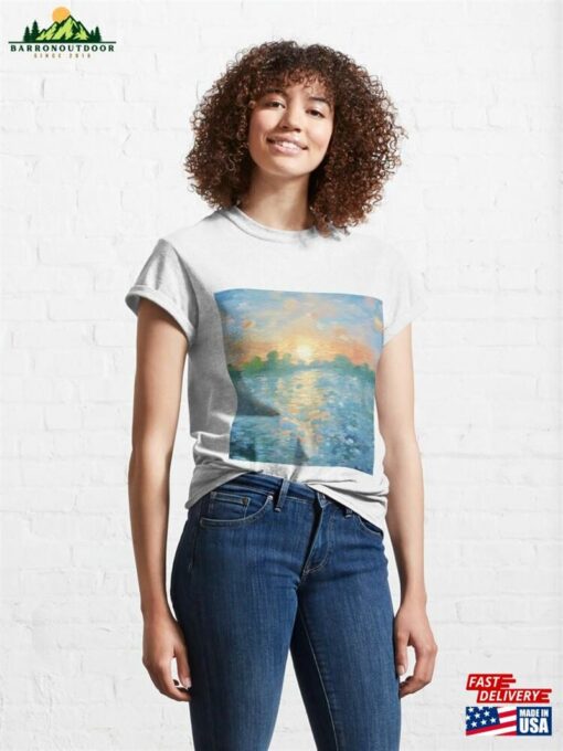 Dawn’s Tranquil Canvas Classic T-Shirt Hoodie Sweatshirt