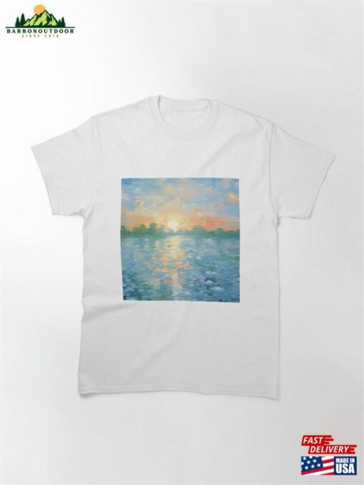 Dawn’s Tranquil Canvas Classic T-Shirt Hoodie Sweatshirt