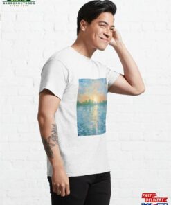Dawns Tranquil Canvas Classic T Shirt Hoodie Sweatshirt 4