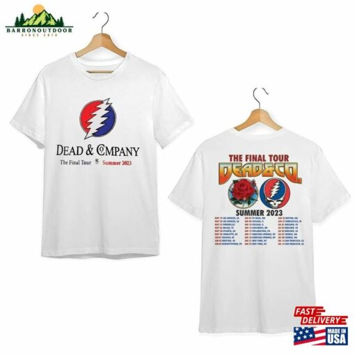 Dead And Company 2023 Summer Tour T-Shirt The Final Gift For Fan Shirt Tee Vintage Band Classic Hoodie