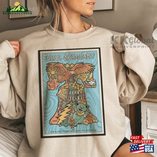 Dead And Company Art The Final Summer Tour T-Shirt Co 2023 Sweatshirt Hoodie