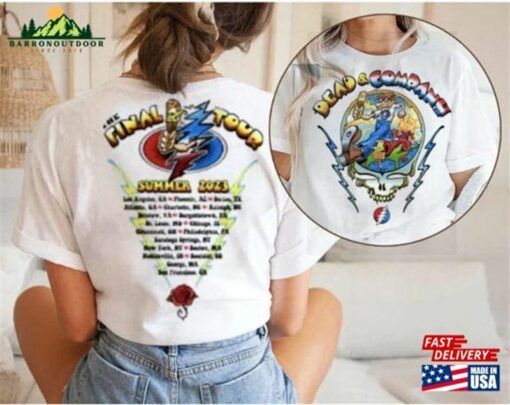 Dead And Company The Final 2023 Summer Tour T-Shirt Co Sweatshirt Unisex