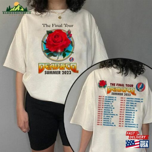 Dead And Company The Final Summer Tour T-Shirt Co 2023 Fan Lovers Shirt Unisex