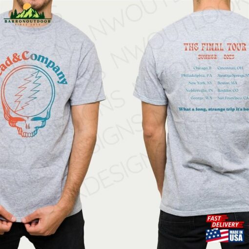 Dead Co Final Tour 2023 Skull T-Shirt Unisex