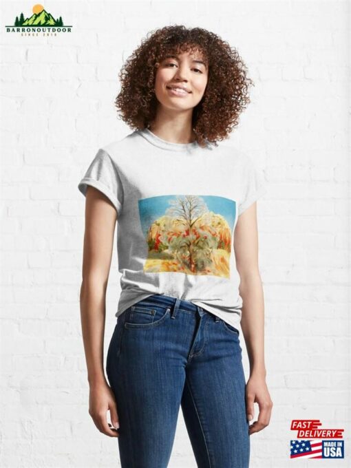 Dead Tree With Pink Hill Classic T-Shirt Sweatshirt