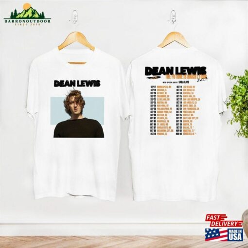 Dean Lewis The Future Is Bright Tour 2023 T-Shirt Fan Gift Shirt Graphic Sweatshirt Hoodie