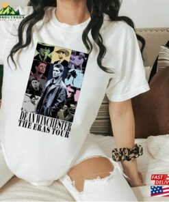 Dean Winchester T Shirt Print Eras Tour Supernatural Merch Gift Unisex Hoodie