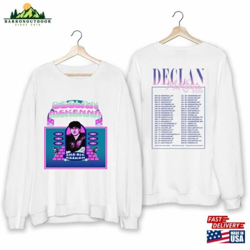 Declan Mckenna The Big Return 2023 Tour Shirt Fan Concert Classic Unisex