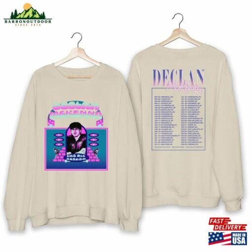 Declan Mckenna The Big Return 2023 Tour Shirt Fan Concert Classic Unisex