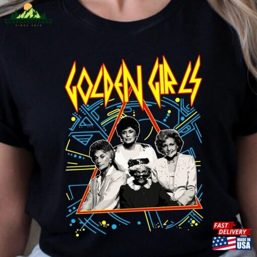 Def Leppard Golden Girls Shirt Music Tv Crossover Vintage Show Classic Hoodie