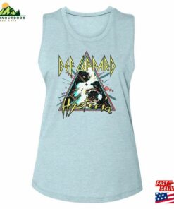 Def Leppard Hysteria Triangle Stonewash Denim Women’s Muscle Tank Top Unisex Sweatshirt