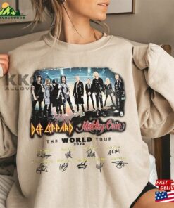 Def Leppard The World Tour 2023 Unisex T-Shirt Rock Band Shirt Hoodie Classic 1 Def Leppard The World Tour 2023 Unisex T Shirt Rock Band Shirt Hoodie Classic 2