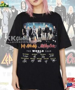 Def Leppard The World Tour 2023 Unisex T-Shirt Rock Band Shirt Hoodie Classic 2 Def Leppard The World Tour 2023 Unisex T Shirt Rock Band Shirt Hoodie Classic 3