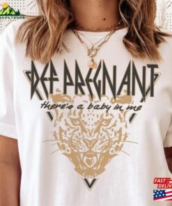 Def Pregnant Graphic Tee Cute Funny Pregnancy Shirt Classic Unisex