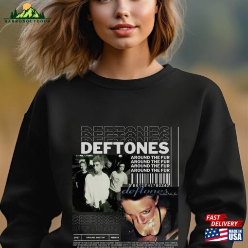 Deftones Tour Rock Band Vintage Tee Sweatshirt T-Shirt Classic