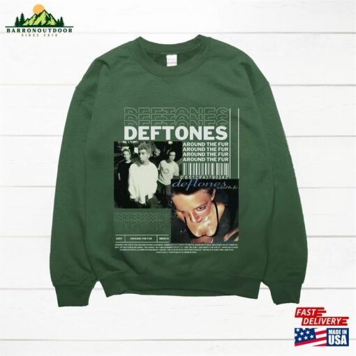 Deftones Tour Rock Band Vintage Tee Sweatshirt T-Shirt Classic