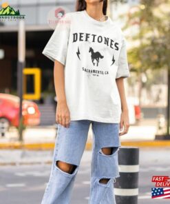 Deftones Unisex T Shirt White Pony Tee Chino Moreno Merch Classic Sweatshirt 4