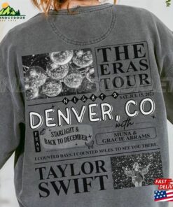 Denver Co Night 2 Comfort Colors Shirt Surprise Songs Classic Sweatshirt 1