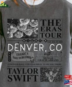 Denver Co Night 2 Comfort Colors Shirt Surprise Songs Hoodie Unisex 1