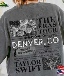 Denver Co Night 2 Comfort Colors Shirt Surprise Songs Unisex Sweatshirt 1