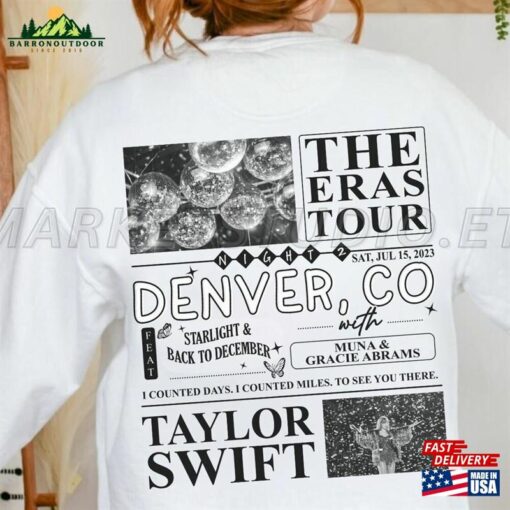 Denver Co Night 2 Shirt Surprise Songs Classic Hoodie