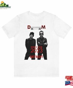Depeche Mode 2023 Black T Shirt Designed For Memento Mori World Tour Concert In Detroit Free Shipping Classic Sweatshirt 1