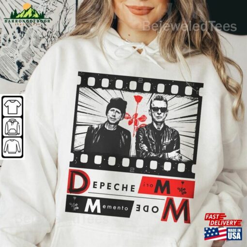 Depeche Mode 2023 Fall Tour Music Shirt 2 Sides Vintage Band 90S Y2k Sweatshirt Classic